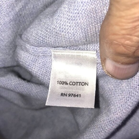 J.Jill Womens Sweater Small Crew Neck Long Sleeve Pullover Purple Knit Casual - Picture 11 of 14